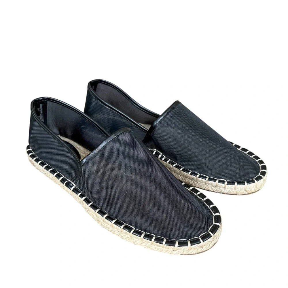 Zara Mesh Jute Sole Espadrilles